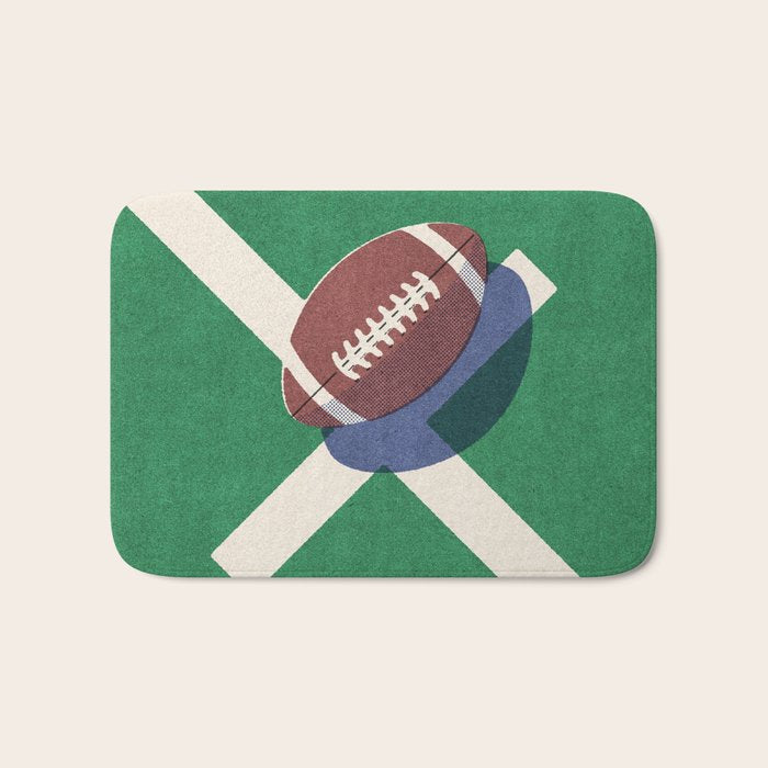 BALLS / American Football II Bath Mat Gallery Image 1