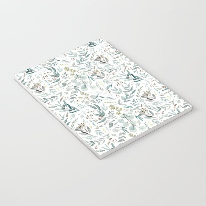 Little Eucalyptus Botanical Pattern Notebook Gallery Image 3