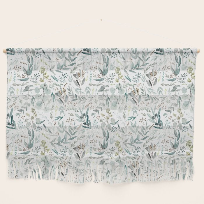 Little Eucalyptus Botanical Pattern Wall Hanging Gallery Image 1