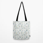 Little Eucalyptus Botanical Pattern Tote Bag Gallery Image 2