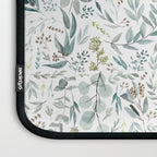 Little Eucalyptus Botanical Pattern Laptop Sleeve Gallery Image 3