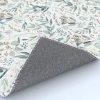 Little Eucalyptus Botanical Pattern Rug Gallery Image 4