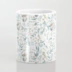 Little Eucalyptus Botanical Pattern Coffee Mug Gallery Image 4