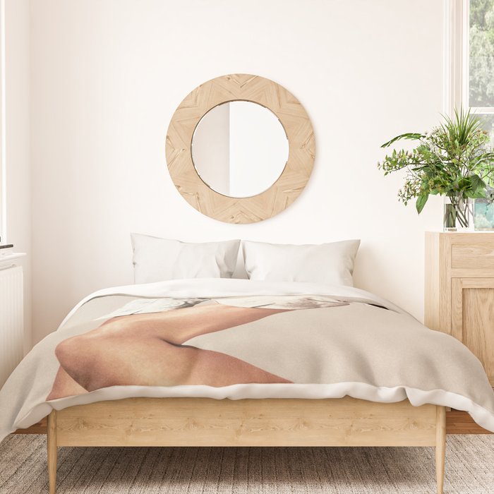 These Boots - Neutral Beige Duvet Cover Gallery Image 3