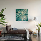 Smoky Mountain Summer Forest Teal - National Park Nature Photography Wood Wall Art Gallery Image 2