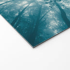 Smoky Mountain Summer Forest Teal - National Park Nature Photography Welcome Mat Gallery Image 2