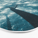Smoky Mountain Summer Forest Teal - National Park Nature Photography Bath Mat Gallery Image 3