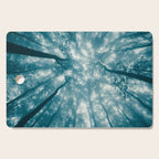 Smoky Mountain Summer Forest Teal - National Park Nature Photography Cutting Board Gallery Image 1
