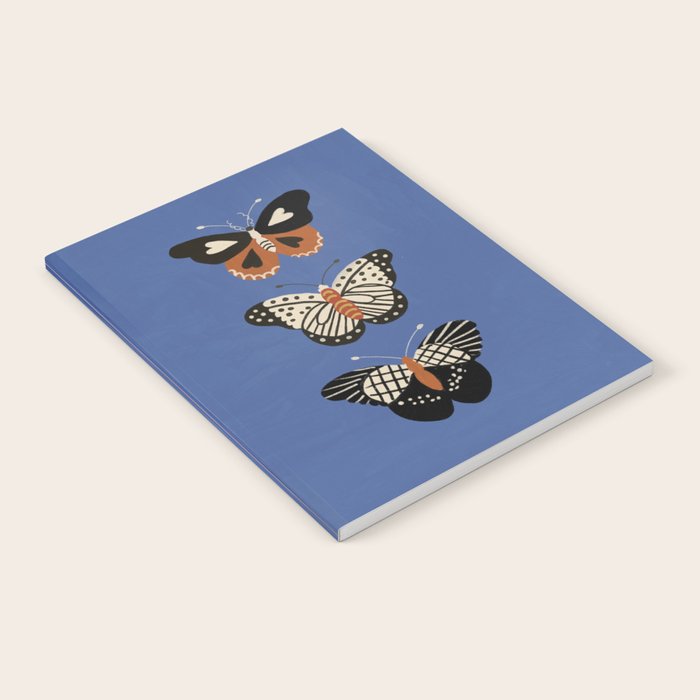 Butterflies in blue Notebook Gallery Image 2