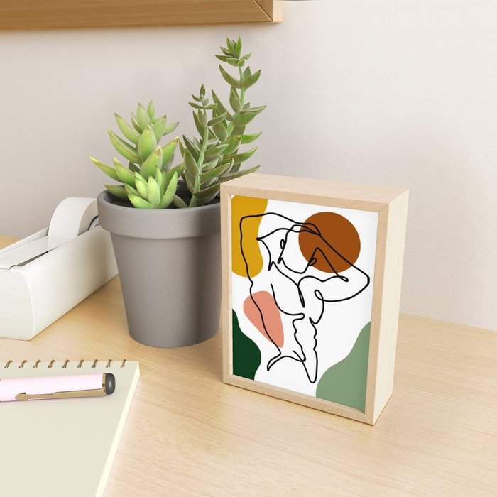 NOODDOOD Lines 4 Mini Art Print Gallery Image 2