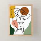 NOODDOOD Lines 4 Mini Art Print Gallery Image 1