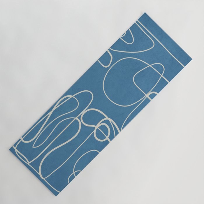 Lines in Space 5 Yoga Mat Gallery Image 1