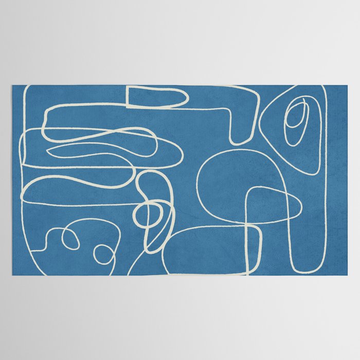 Lines in Space 5 Tablecloth Gallery Image 2