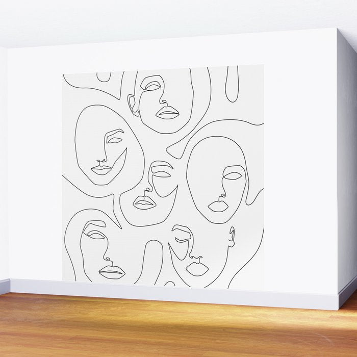 Her and Her Wall Mural Gallery Image 2