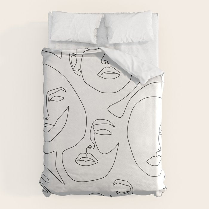 Her and Her Duvet Cover Gallery Image 1