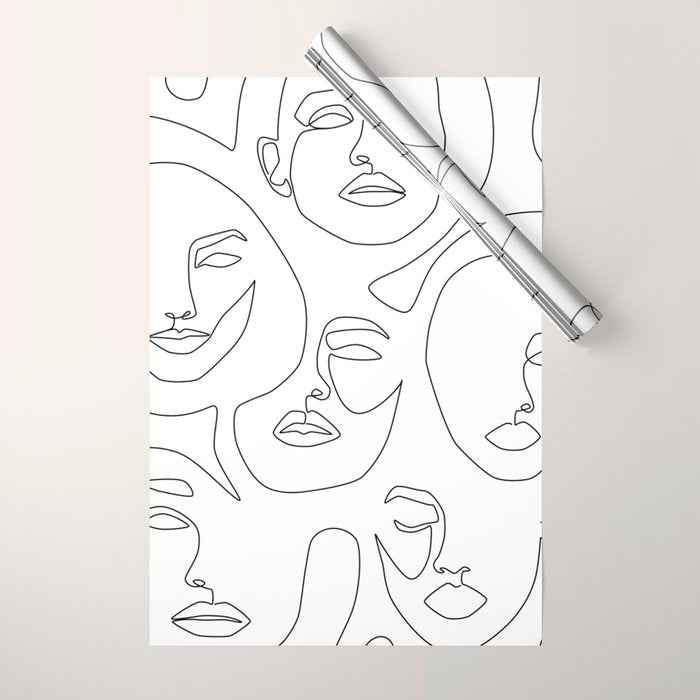 Her and Her Wrapping Paper Gallery Image 1