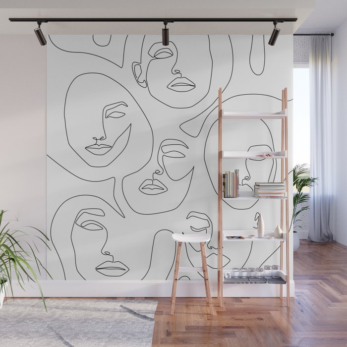 Her and Her Wall Mural Gallery Image 1
