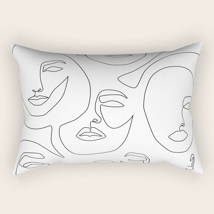 Her and Her Rectangular Pillow Gallery Image 2