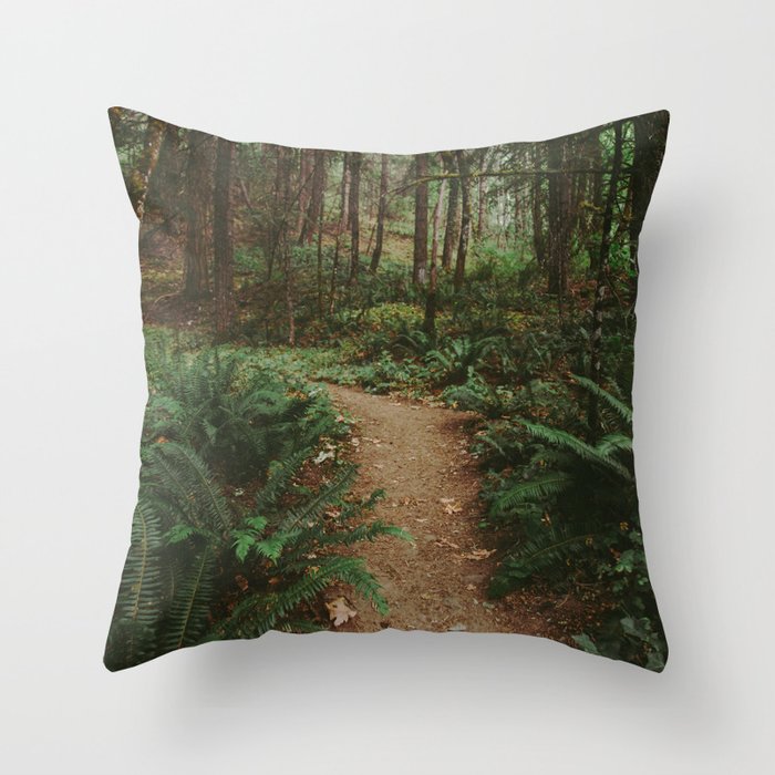 Happy Trails IV Throw Pillow Gallery Image 1