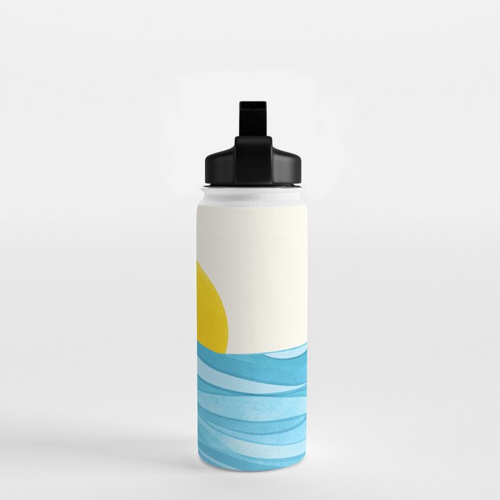 Seaside Sunrise View Water Bottle Gallery Image 2