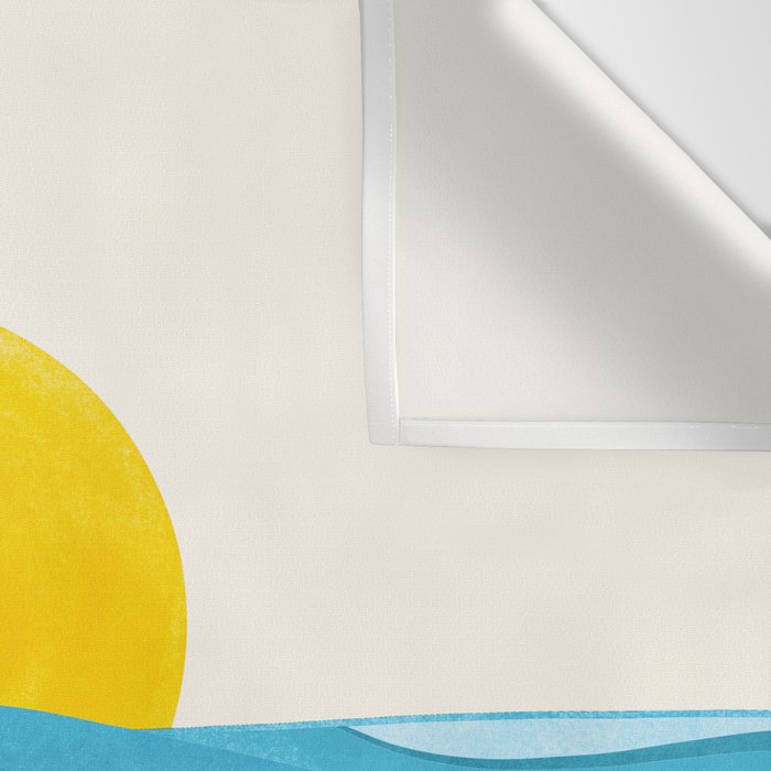 Seaside Sunrise View Wall Tapestry Gallery Image 3