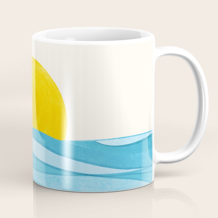 Seaside Sunrise View Coffee Mug Gallery Image 1