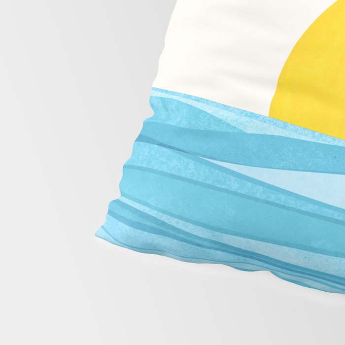 Seaside Sunrise View Pillow Sham Gallery Image 4