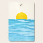 Seaside Sunrise View Cutting Board Gallery Image 1