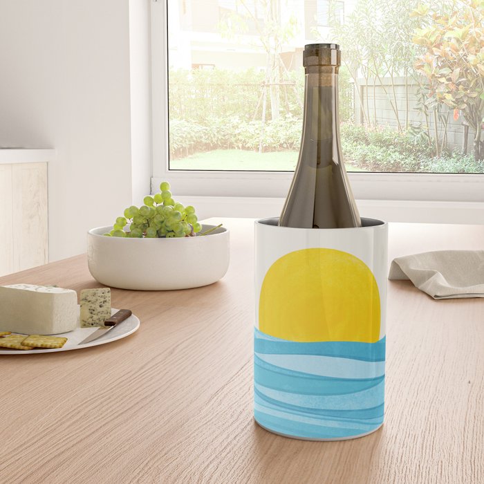 Seaside Sunrise View Wine Chiller Gallery Image 4