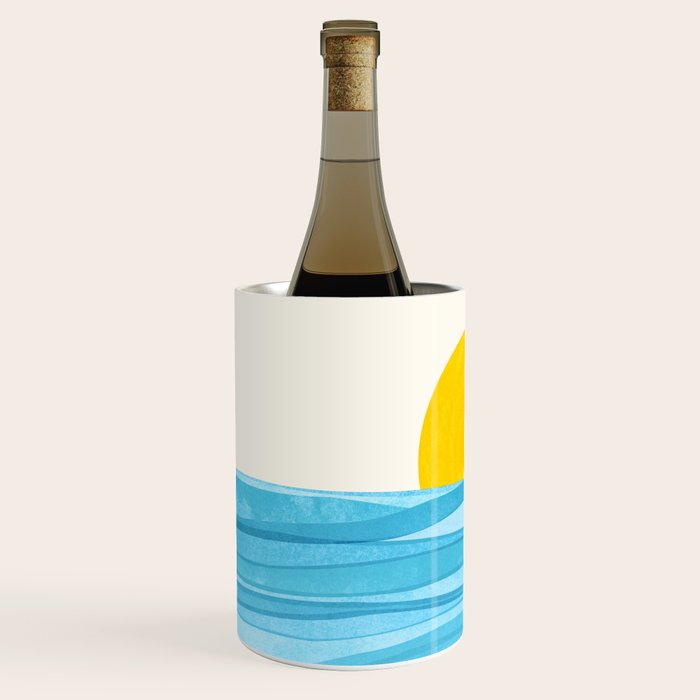 Seaside Sunrise View Wine Chiller Gallery Image 2