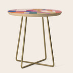 Abstract Yoga Pose Side Table Gallery Image 1