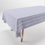 Minimal Arch XXXIII Lilac Purple Modern Geometric Lines Tablecloth Gallery Image 1