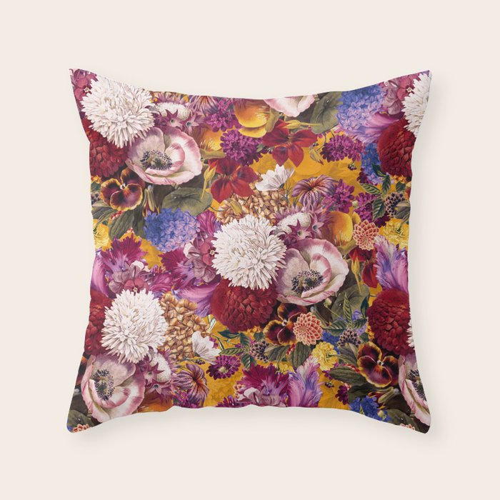 EXOTIC GARDEN XIII Throw Pillow Gallery Image 6