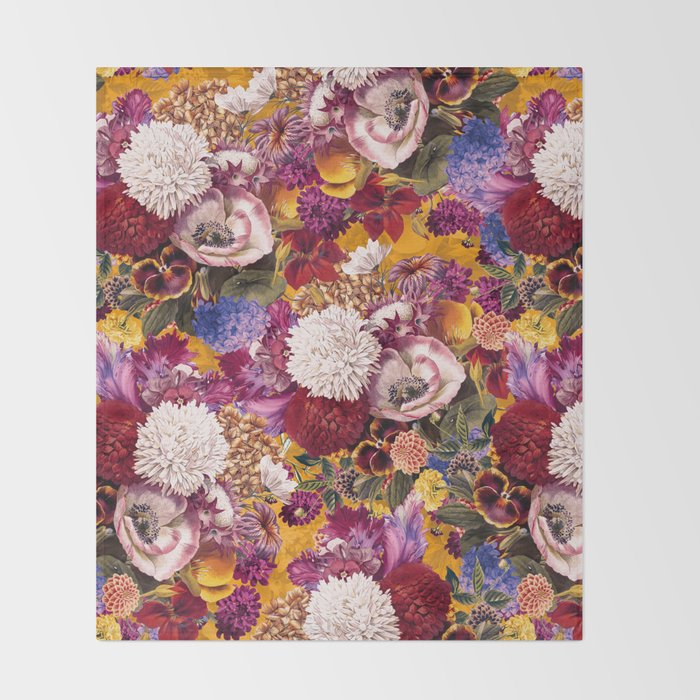 EXOTIC GARDEN XIII Throw Blanket Gallery Image 2