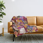 EXOTIC GARDEN XIII Throw Blanket Gallery Image 1