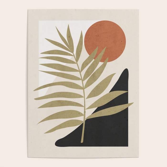 Tropical Leaf- Abstract Art 9 Poster Gallery Image 1