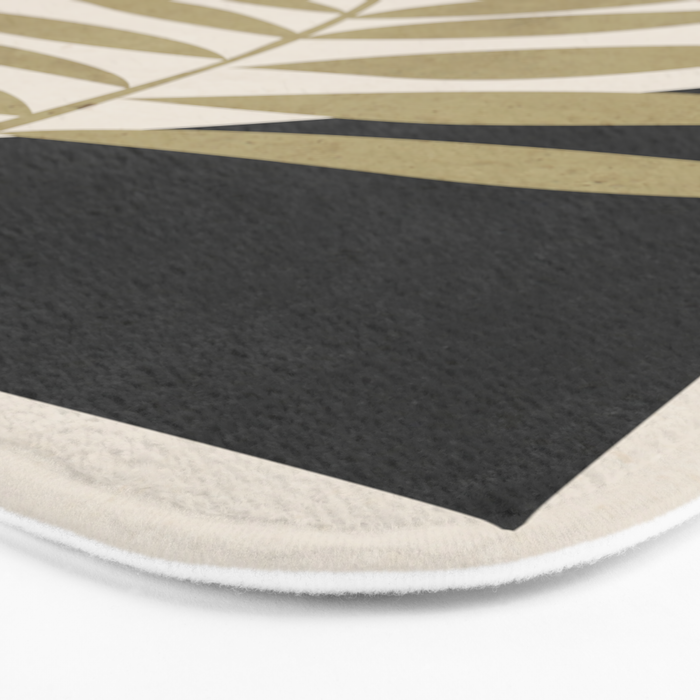 Tropical Leaf- Abstract Art 9 Bath Mat Gallery Image 3