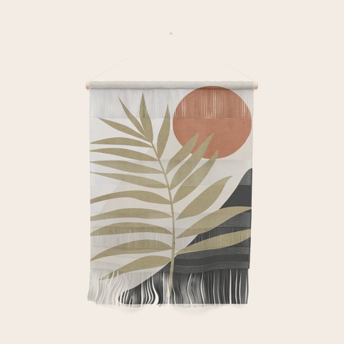 Tropical Leaf- Abstract Art 9 Wall Hanging Gallery Image 1