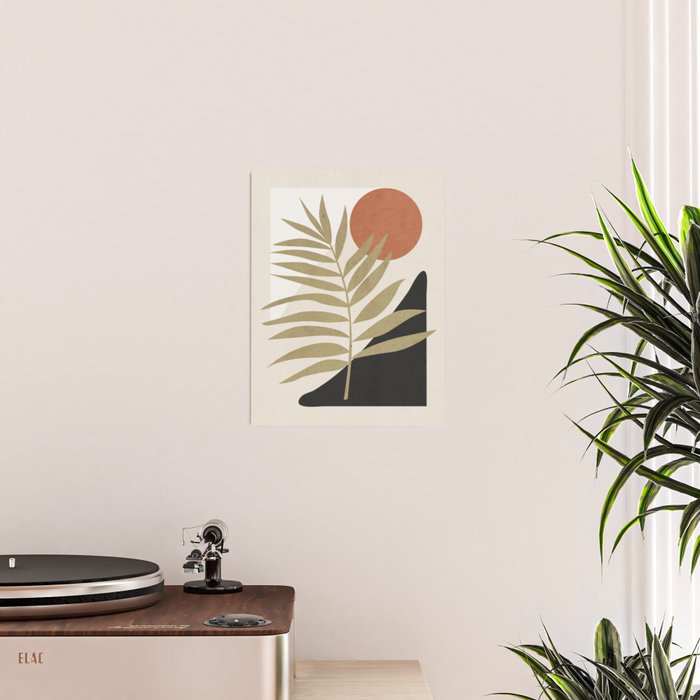 Tropical Leaf- Abstract Art 9 Poster Gallery Image 2