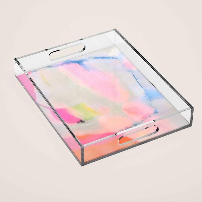 Phase Shift Abstract Acrylic Tray Gallery Image 1