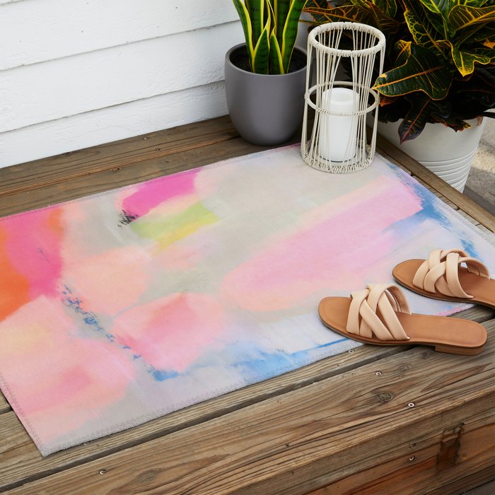 Phase Shift Abstract Outdoor Rug Gallery Image 2
