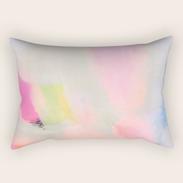 Phase Shift Abstract Rectangular Pillow Gallery Image 1