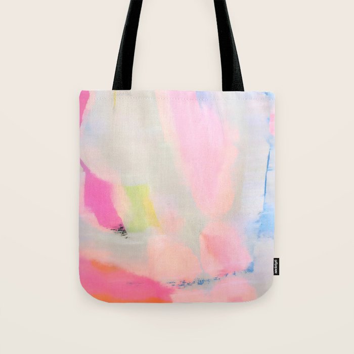 Phase Shift Abstract Tote Bag Gallery Image 1