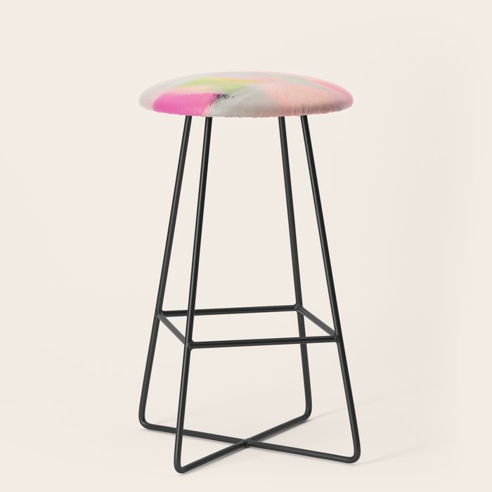 Phase Shift Abstract Stool Gallery Image 1