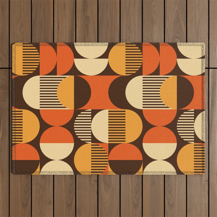 Retro 13 Outdoor Rug Gallery Image 1