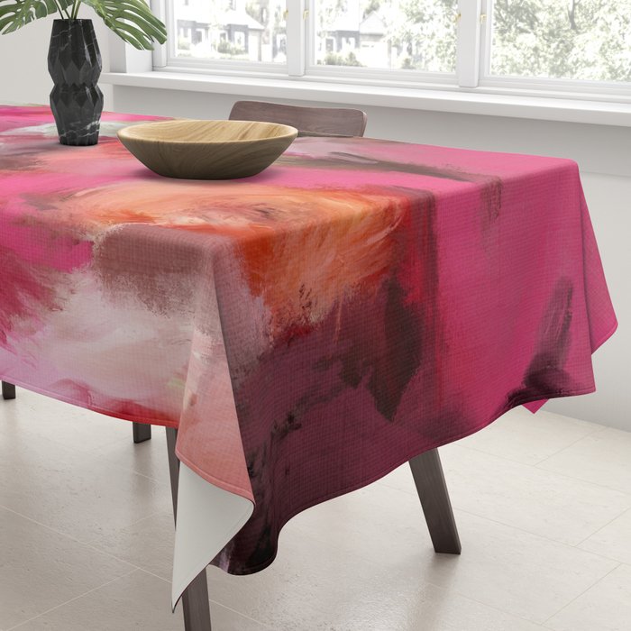 Bouquet floral abstract art Tablecloth Gallery Image 3