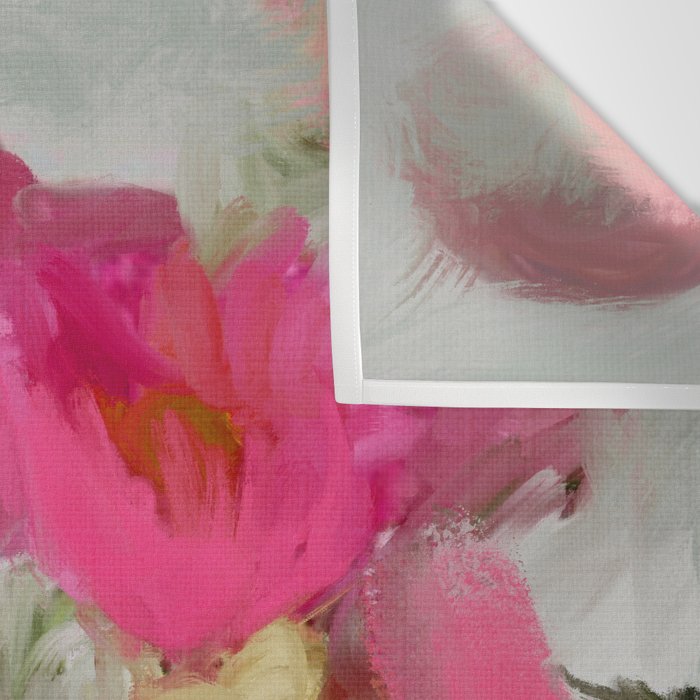 Bouquet floral abstract art Wall Tapestry Gallery Image 3