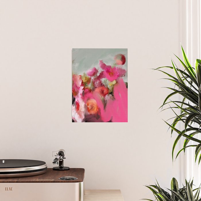 Bouquet floral abstract art Poster Gallery Image 2