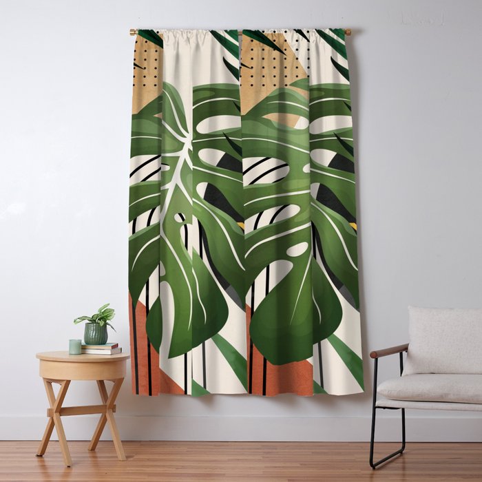 Nature Geometry XVI Window Curtain Gallery Image 1