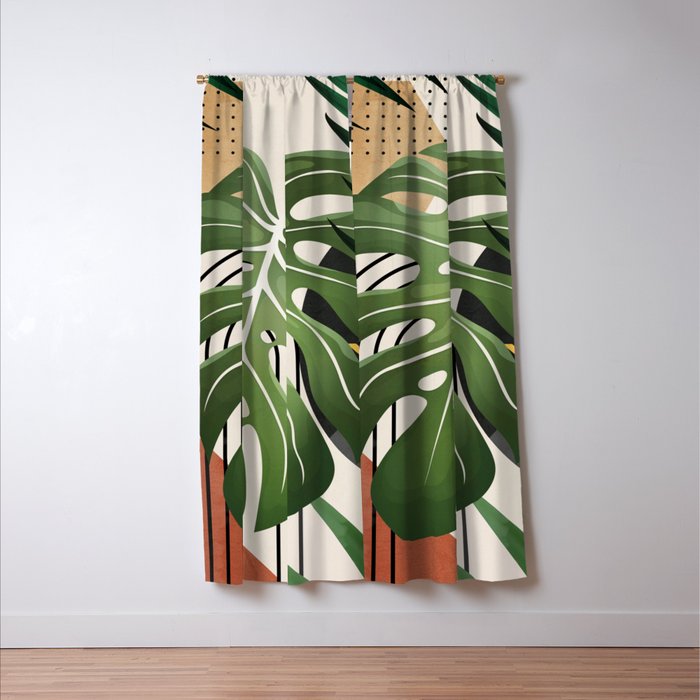Nature Geometry XVI Window Curtain Gallery Image 3